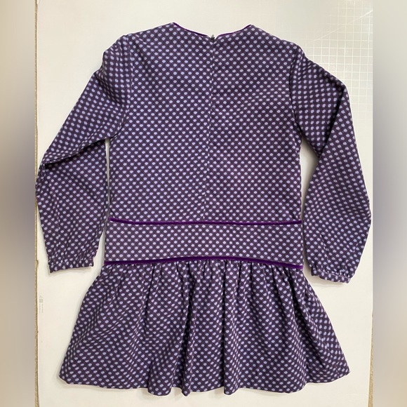 FLORENCE FANCY Purple Corduroy Jane Girls Dress Brand new size 4 - Picture 2 of 11